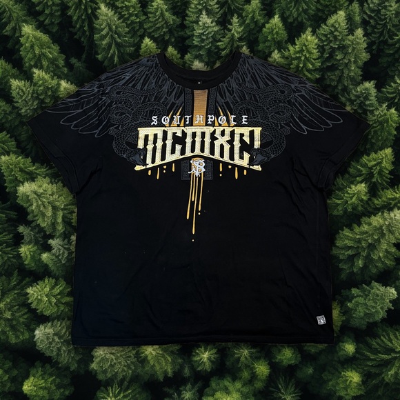 SOUTHPOLE T-SHIRT MCMXCI SNAKES AND WINGS - Picture 1 of 3